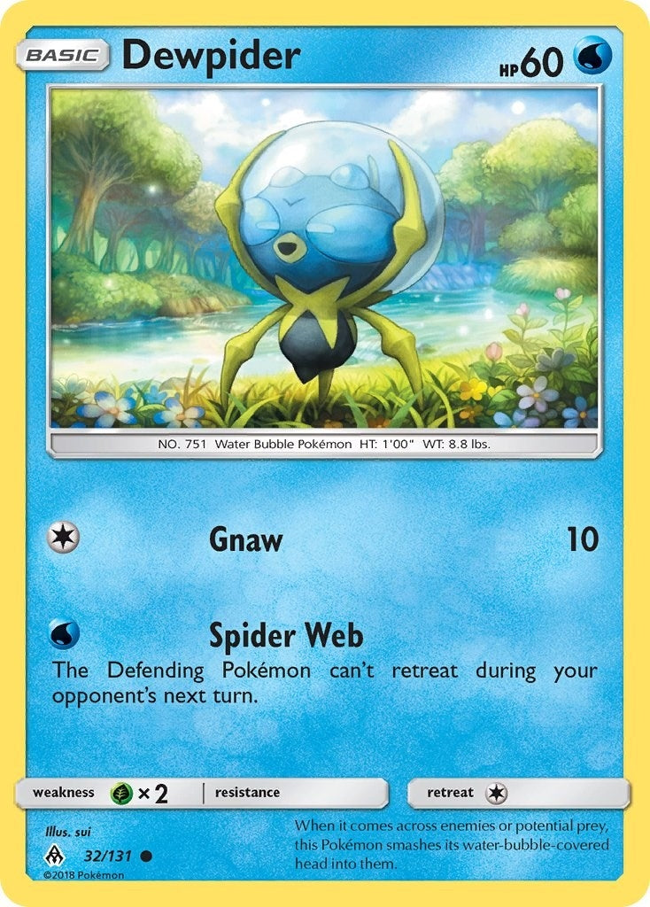 Image for Dewpider (SM - Forbidden Light) (32/131) - Pokemon
