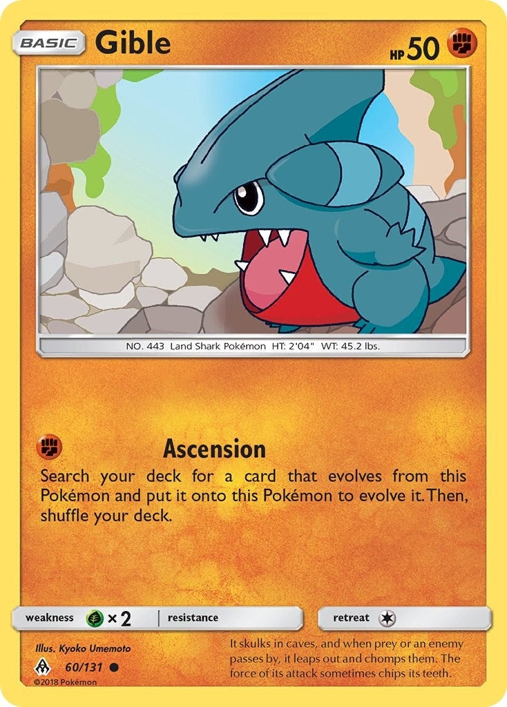 Image for Gible (SM - Forbidden Light) (60/131) - Pokemon