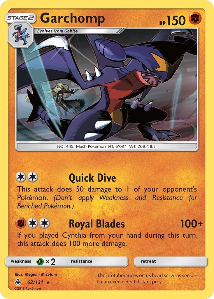 Image for Garchomp (SM - Forbidden Light) (62/131) - Pokemon