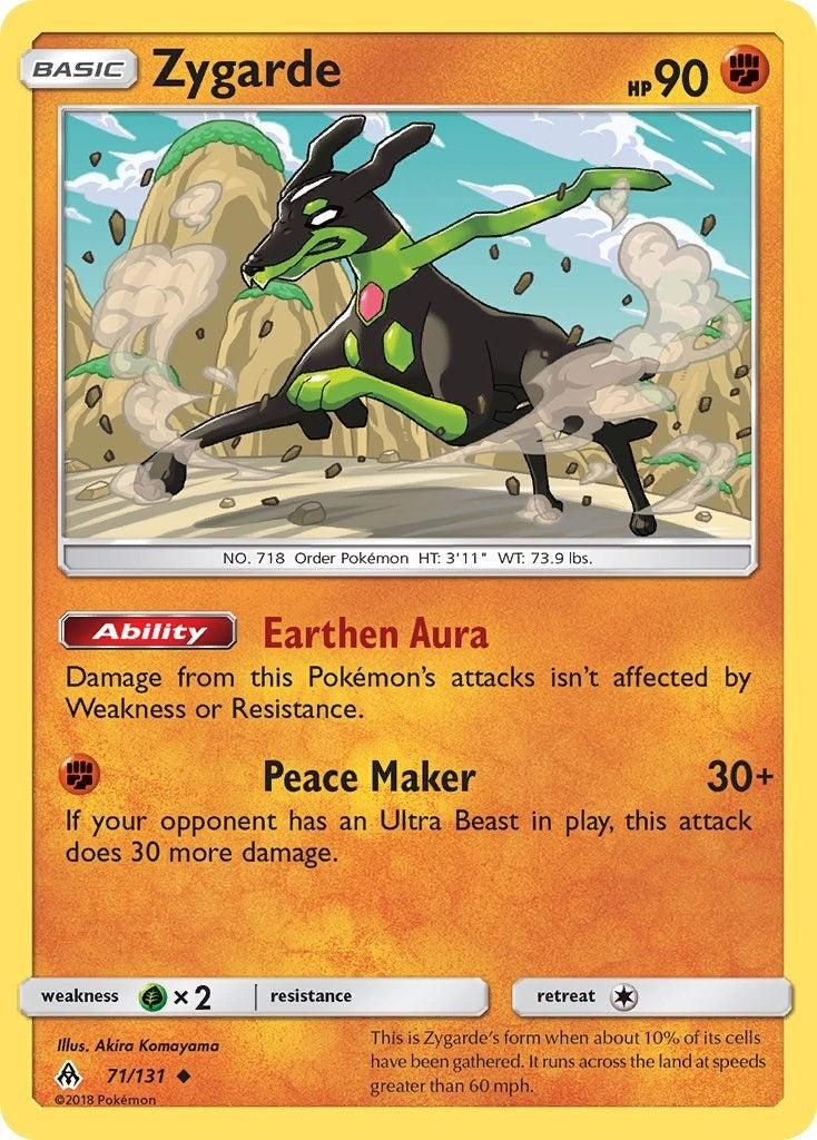 Image for Zygarde (71) (SM - Forbidden Light) (71/131) - Pokemon