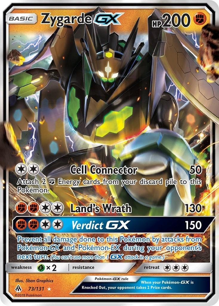 Image for Zygarde GX (SM - Forbidden Light) (73/131) - Pokemon