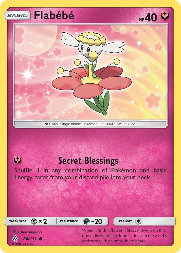 Image for Flabebe (84) (SM - Forbidden Light) (84/131) - Pokemon