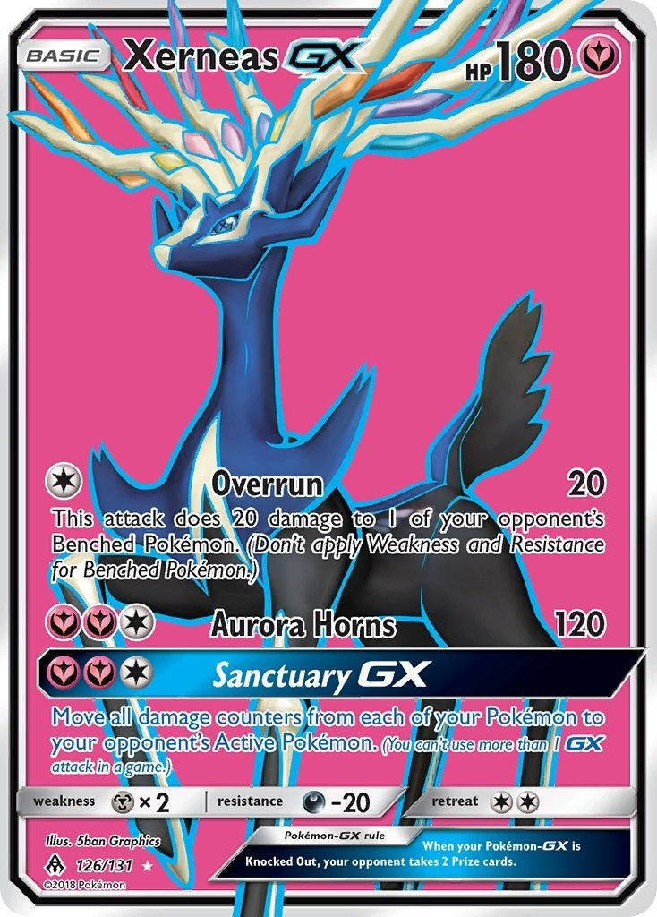 Image for Xerneas GX (Full Art) (SM - Forbidden Light) (126/131) - Pokemon