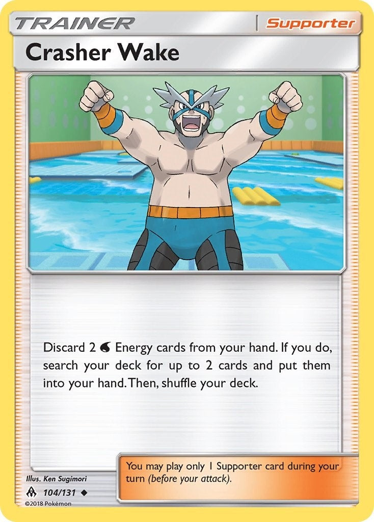 Image for Crasher Wake (SM - Forbidden Light) (104/131) - Pokemon