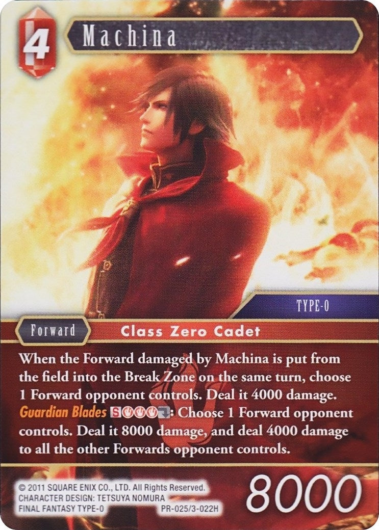 Image for Machina (Alternate Art Promo) (FF: Promo Cards) (PR-025/3-022H) - Final Fantasy TCG