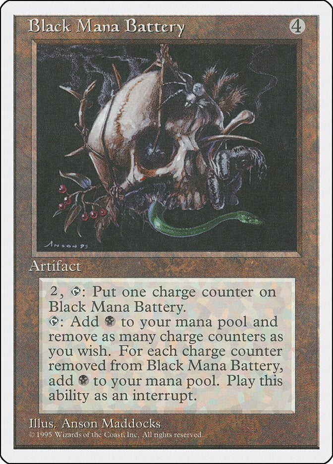 Image for Black Mana Battery (Fourth Edition) - Magic: The Gathering