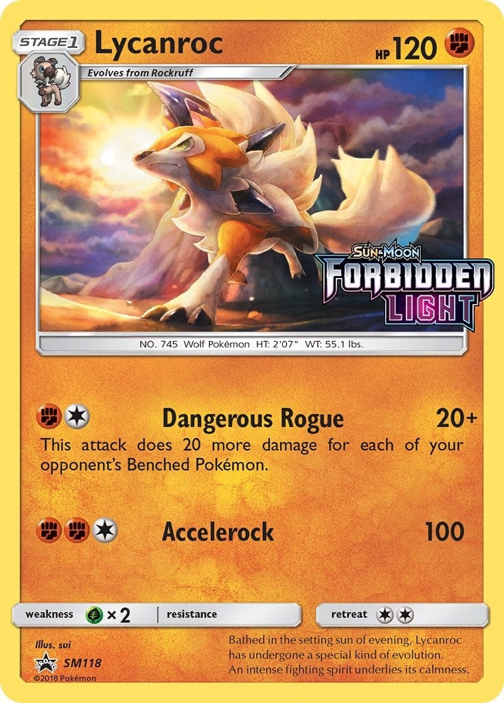 Image for Lycanroc - SM118 (Prerelease) (SM Promos) (SM118) - Pokemon