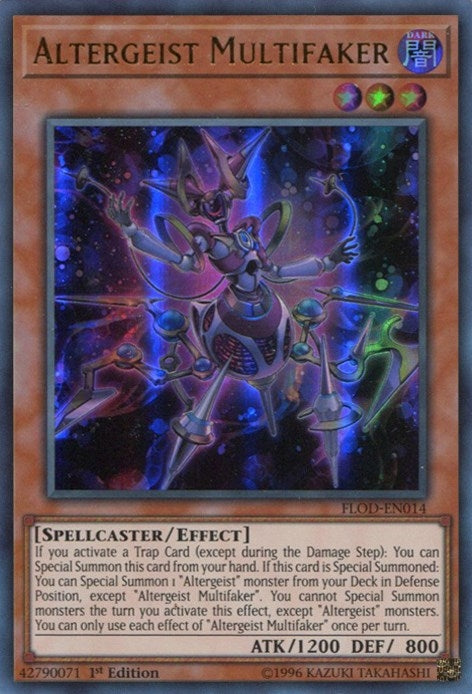 Image for Altergeist Multifaker (Flames of Destruction) (FLOD-EN014) - YuGiOh