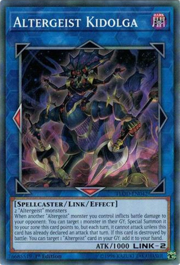 Image for Altergeist Kidolga (Flames of Destruction) (FLOD-EN042) - YuGiOh