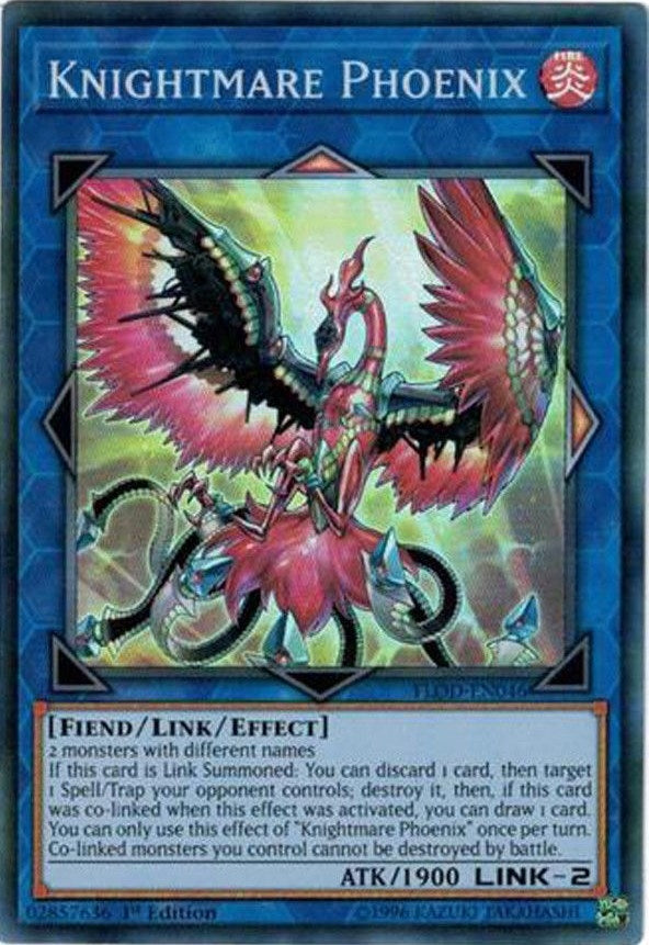 Image for Knightmare Phoenix (Flames of Destruction) (FLOD-EN046) - YuGiOh
