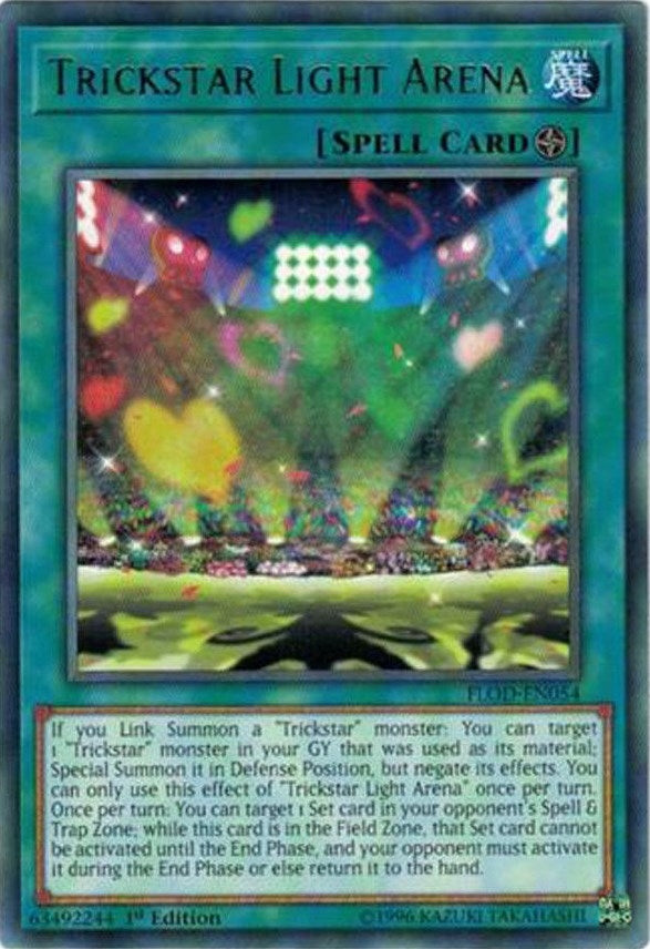 Image for Trickstar Light Arena (Flames of Destruction) (FLOD-EN054) - YuGiOh
