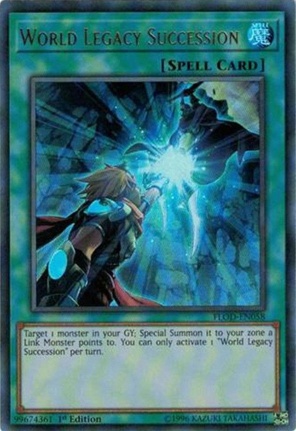 Image for World Legacy Succession (Flames of Destruction) (FLOD-EN058) - YuGiOh