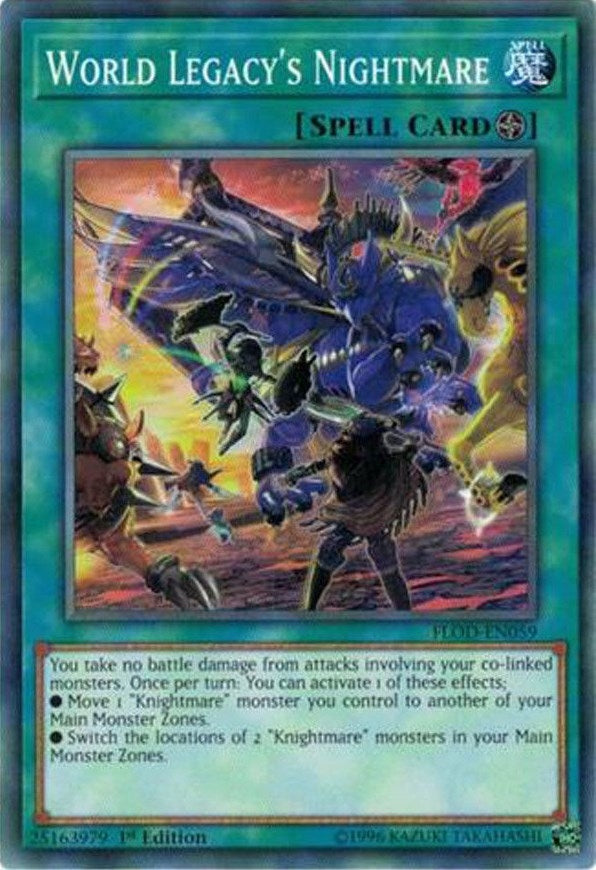 Image for World Legacy's Nightmare (Flames of Destruction) (FLOD-EN059) - YuGiOh