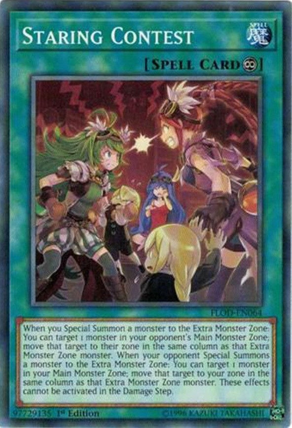 Image for Staring Contest (Flames of Destruction) (FLOD-EN064) - YuGiOh