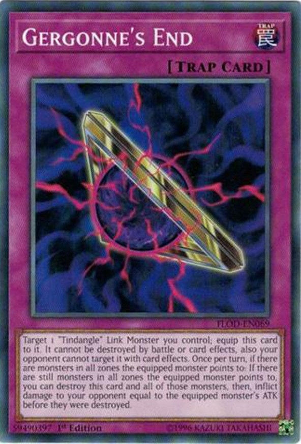 Image for Gergonne's End (Flames of Destruction) (FLOD-EN069) - YuGiOh