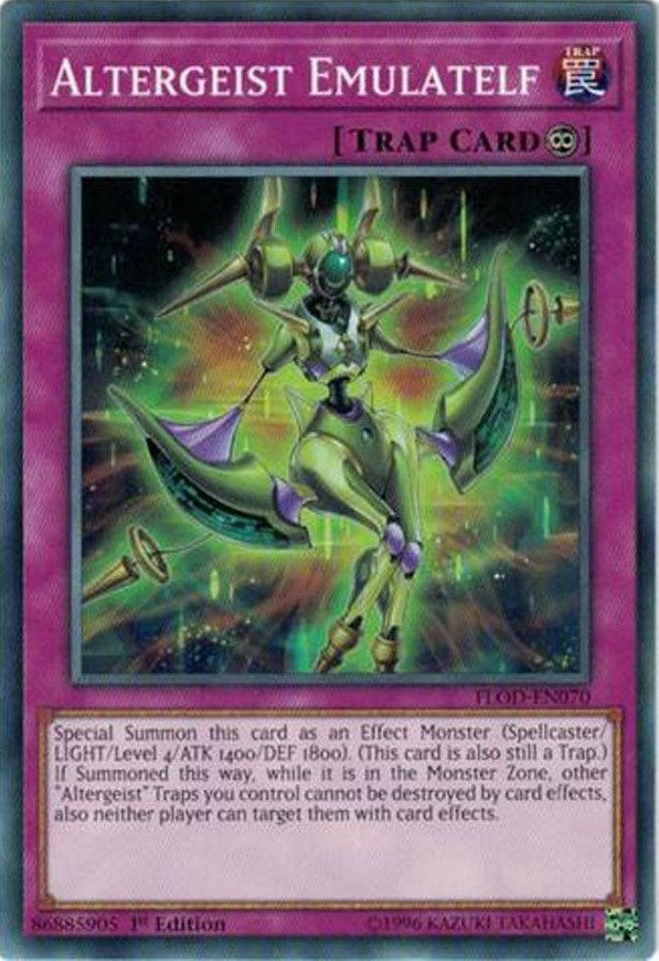 Image for Altergeist Emulatelf (Flames of Destruction) (FLOD-EN070) - YuGiOh