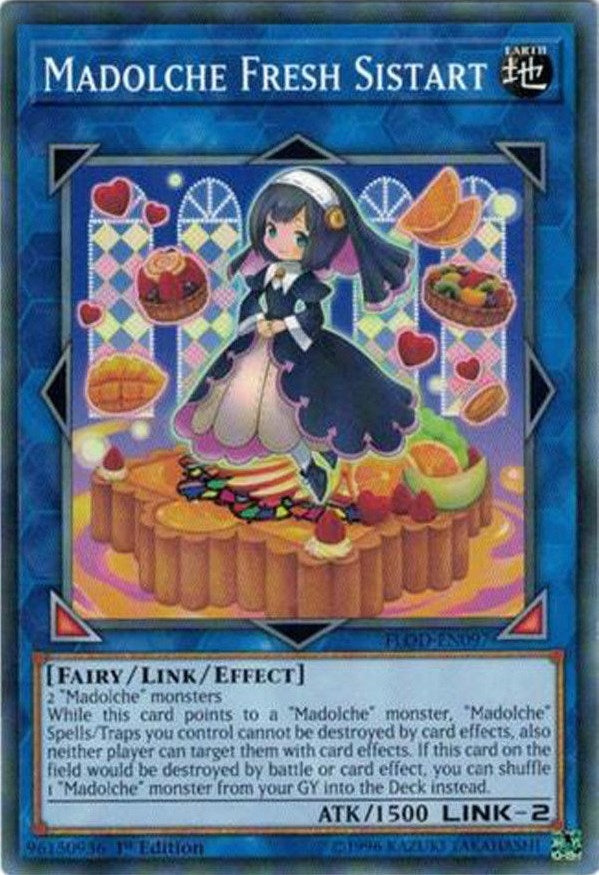 Image for Madolche Fresh Sistart (Flames of Destruction) (FLOD-EN097) - YuGiOh