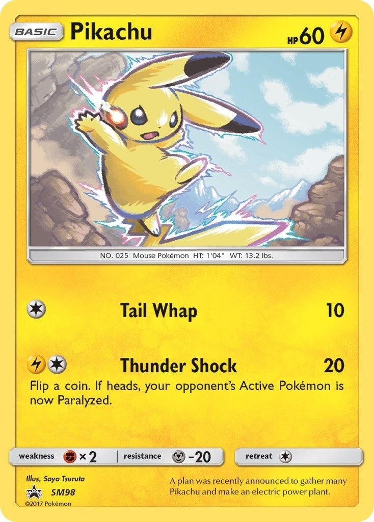 Image for Pikachu - SM98 (SM Promos) (SM98) - Pokemon