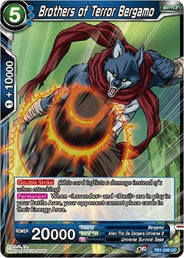 Image for Brothers of Terror Bergamo (Tournament of Power) (TB1-036) - Dragon Ball Super: Masters