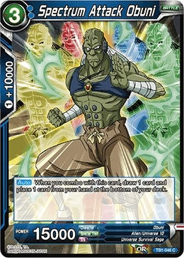 Image for Spectrum Attack Obuni (Tournament of Power) (TB1-046) - Dragon Ball Super: Masters