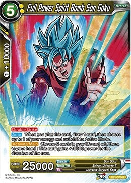 Image for Full Power Spirit Bomb Son Goku (Tournament of Power) (TB1-075) - Dragon Ball Super: Masters
