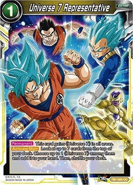 Image for Universe 7 Representative (Tournament of Power) (TB1-095) - Dragon Ball Super: Masters