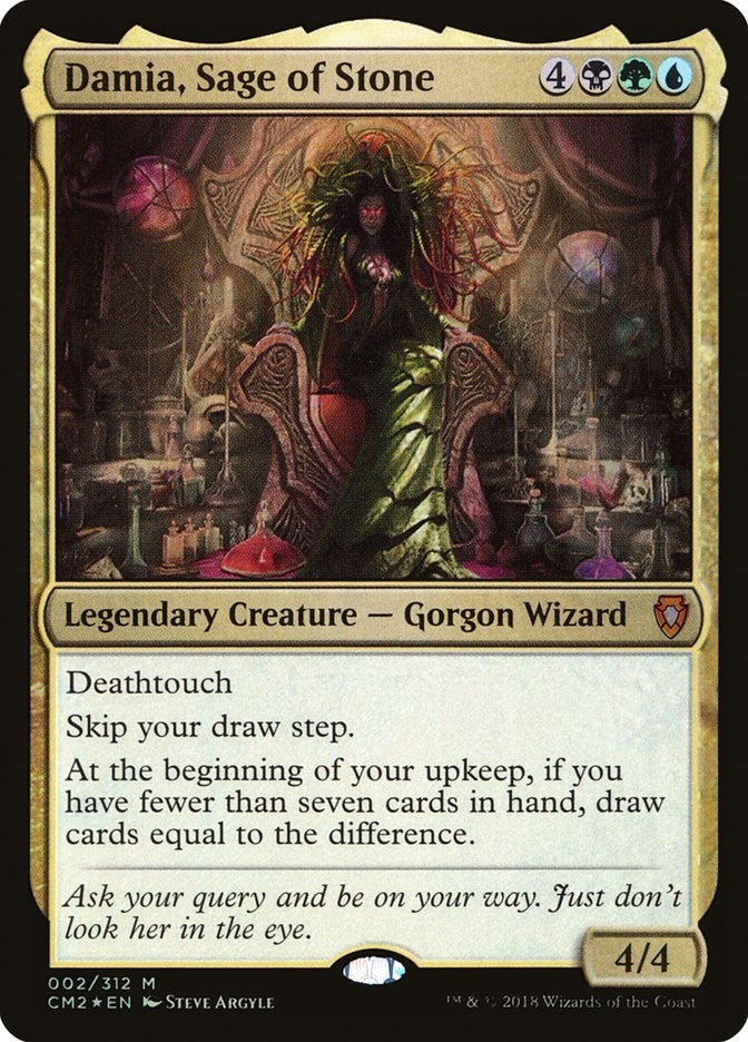 Image for Damia, Sage of Stone (Commander Anthology Volume II) (2) - Magic: The Gathering