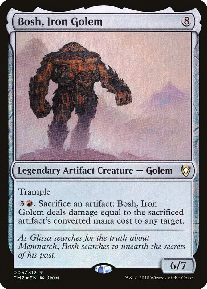 Image for Bosh, Iron Golem (Commander Anthology Volume II) (5) - Magic: The Gathering