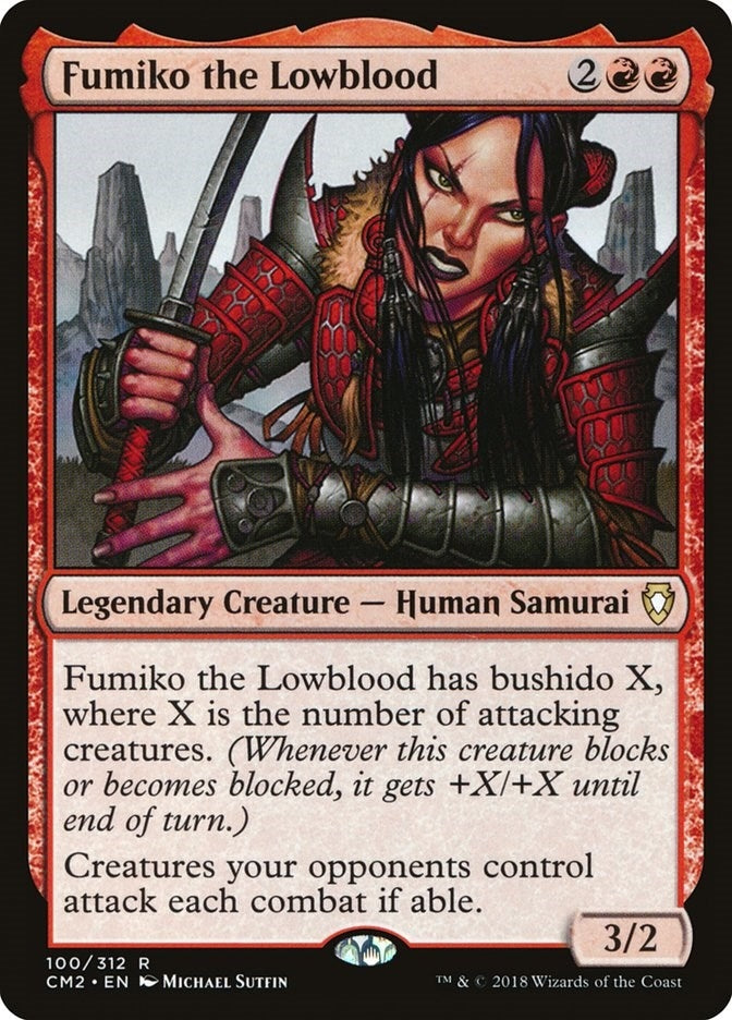 Image for Fumiko the Lowblood (Commander Anthology Volume II) (100) - Magic: The Gathering