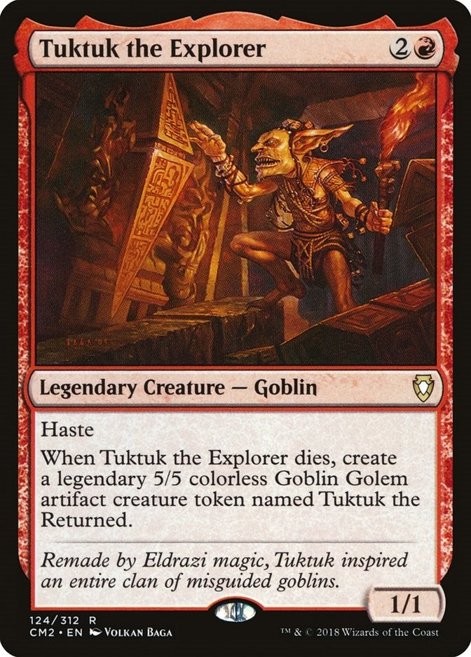 Image for Tuktuk the Explorer (Commander Anthology Volume II) (124) - Magic: The Gathering