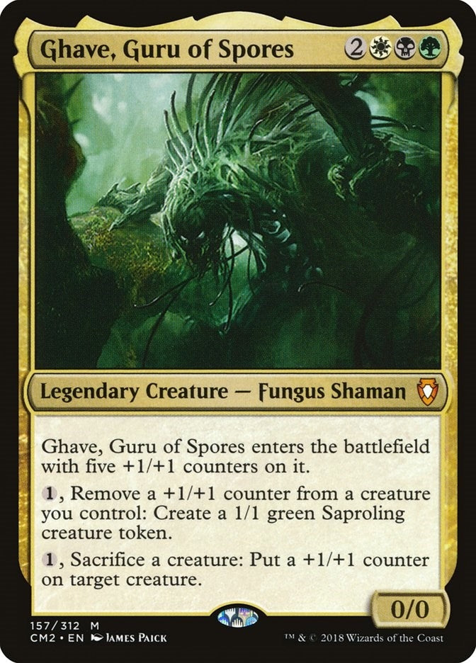 Image for Ghave, Guru of Spores (Commander Anthology Volume II) (157) - Magic: The Gathering