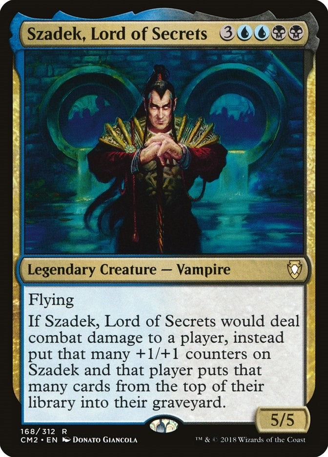 Image for Szadek, Lord of Secrets (Commander Anthology Volume II) (168) - Magic: The Gathering