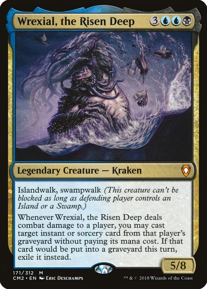 Image for Wrexial, the Risen Deep (Commander Anthology Volume II) (171) - Magic: The Gathering