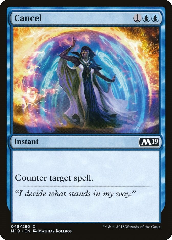 Image for Cancel (Core Set 2019) (48) - Magic: The Gathering