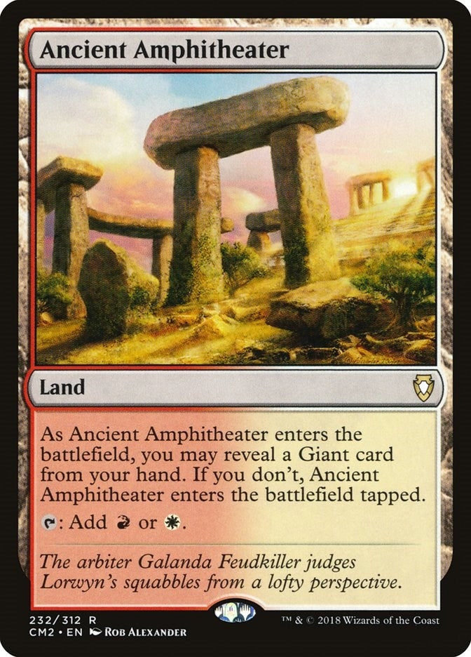 Image for Ancient Amphitheater (Commander Anthology Volume II) (232) - Magic: The Gathering
