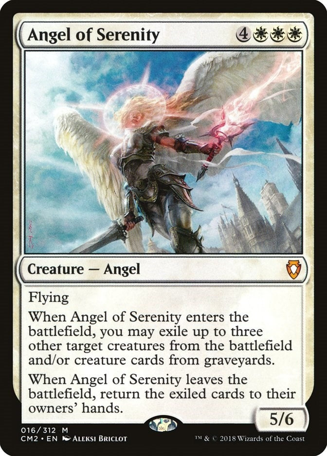 Image for Angel of Serenity (Commander Anthology Volume II) (16) - Magic: The Gathering