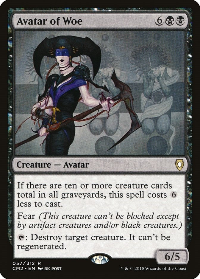 Image for Avatar of Woe (Commander Anthology Volume II) (57) - Magic: The Gathering