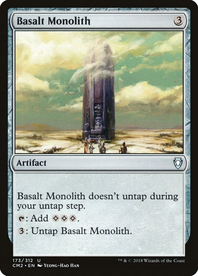 Image for Basalt Monolith (Commander Anthology Volume II) (173) - Magic: The Gathering