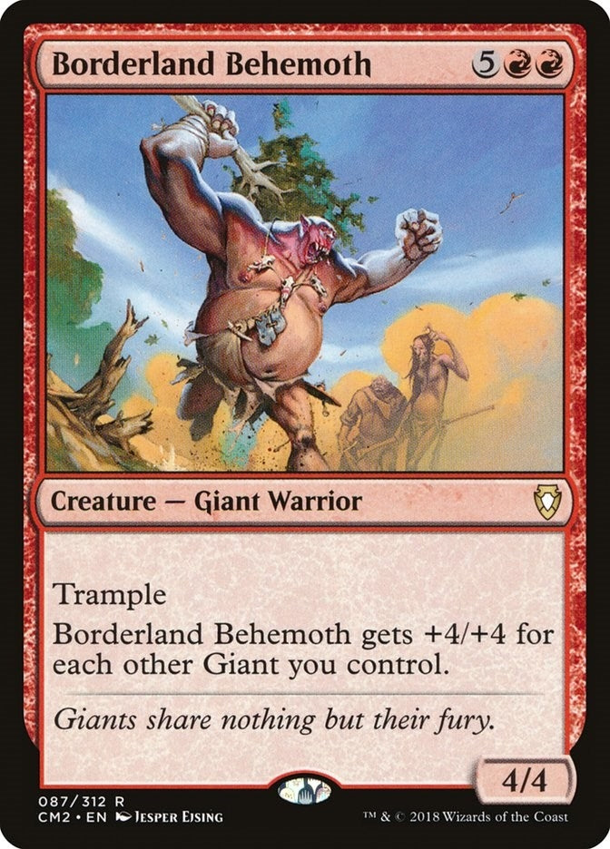 Image for Borderland Behemoth (Commander Anthology Volume II) - Magic: The Gathering