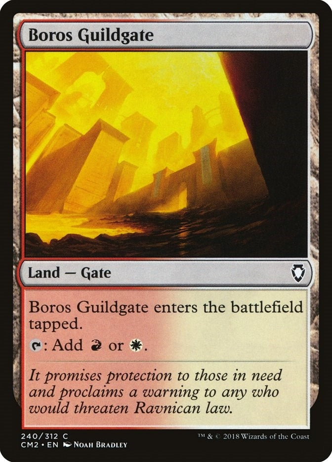 Image for Boros Guildgate (Commander Anthology Volume II) (240) - Magic: The Gathering