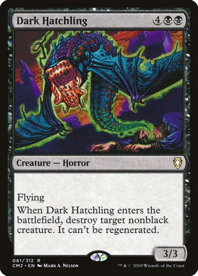 Image for Dark Hatchling (Commander Anthology Volume II) (61) - Magic: The Gathering