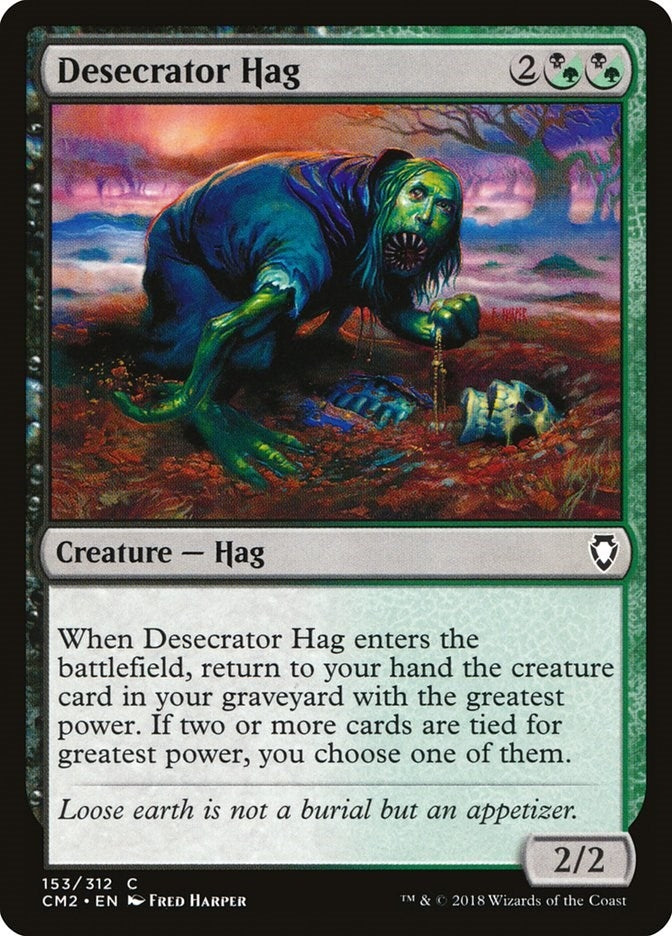 Image for Desecrator Hag (Commander Anthology Volume II) (153) - Magic: The Gathering