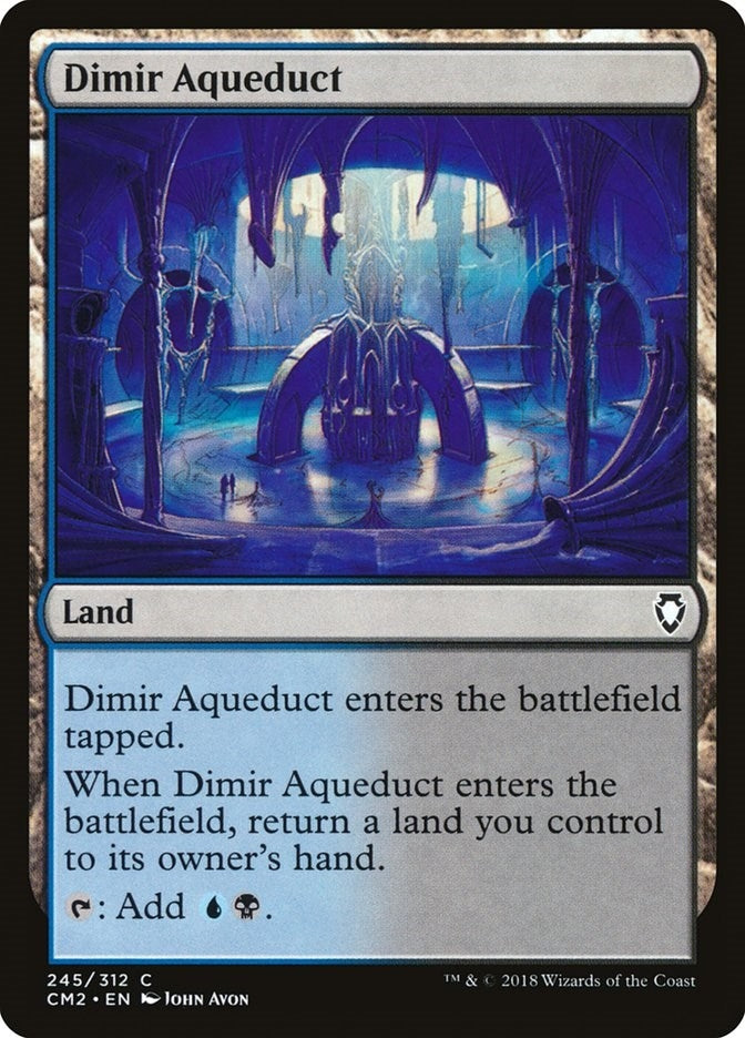 Image for Dimir Aqueduct (Commander Anthology Volume II) (245) - Magic: The Gathering
