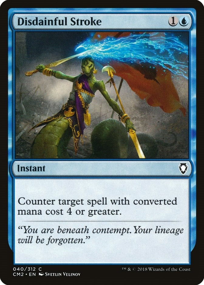 Image for Disdainful Stroke (Commander Anthology Volume II) (40) - Magic: The Gathering