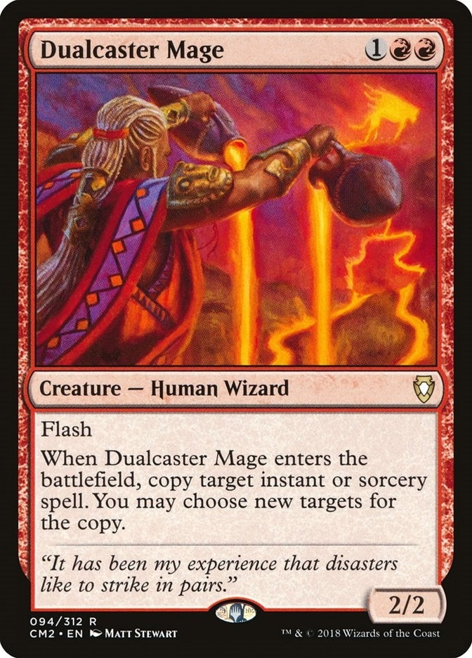 Image for Dualcaster Mage (Commander Anthology Volume II) (94) - Magic: The Gathering
