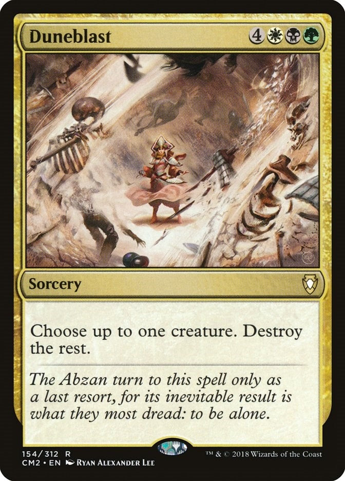Image for Duneblast (Commander Anthology Volume II) (154) - Magic: The Gathering