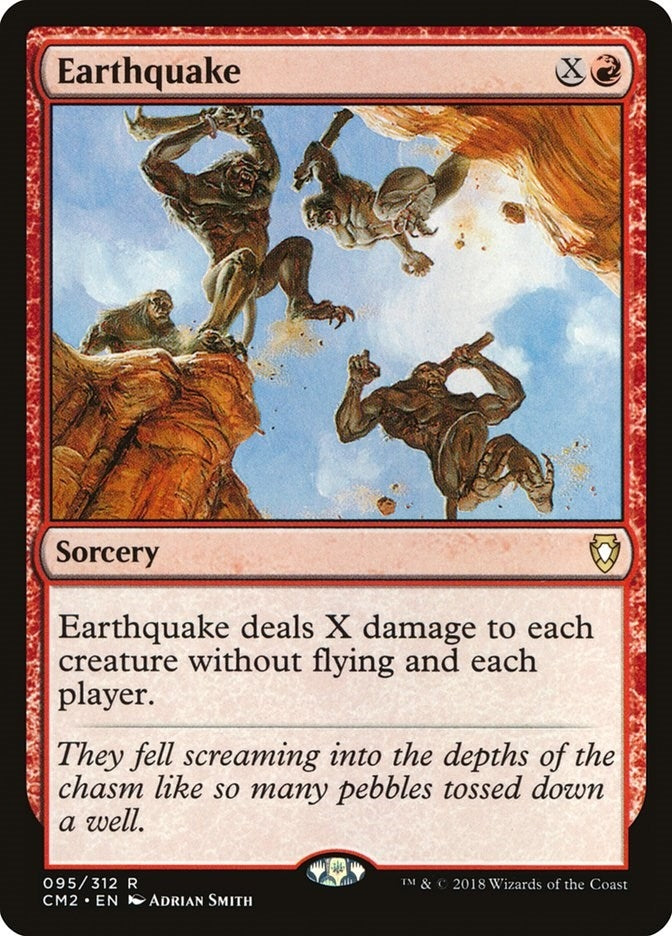Image for Earthquake (Commander Anthology Volume II) (95) - Magic: The Gathering