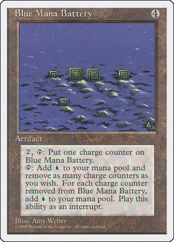 Image for Blue Mana Battery (Fourth Edition) - Magic: The Gathering