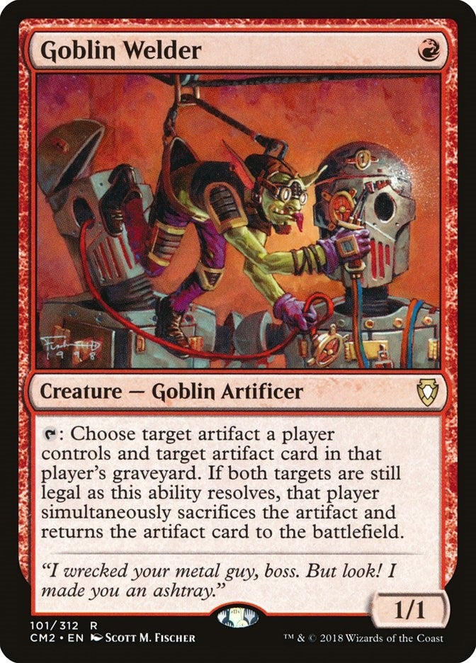 Image for Goblin Welder (Commander Anthology Volume II) (101) - Magic: The Gathering