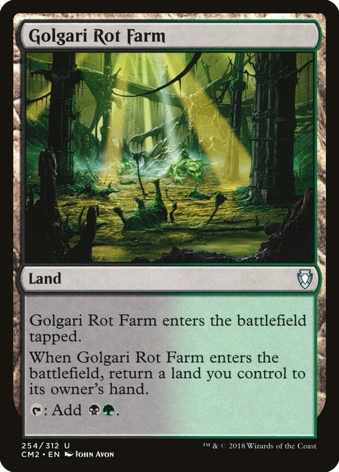 Image for Golgari Rot Farm (Commander Anthology Volume II) (254) - Magic: The Gathering